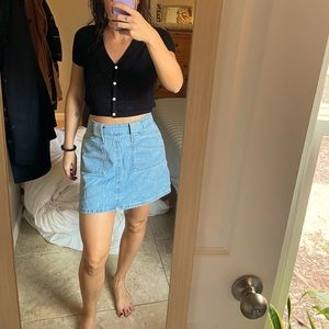 URBAN OUTFITTERS denim skirt